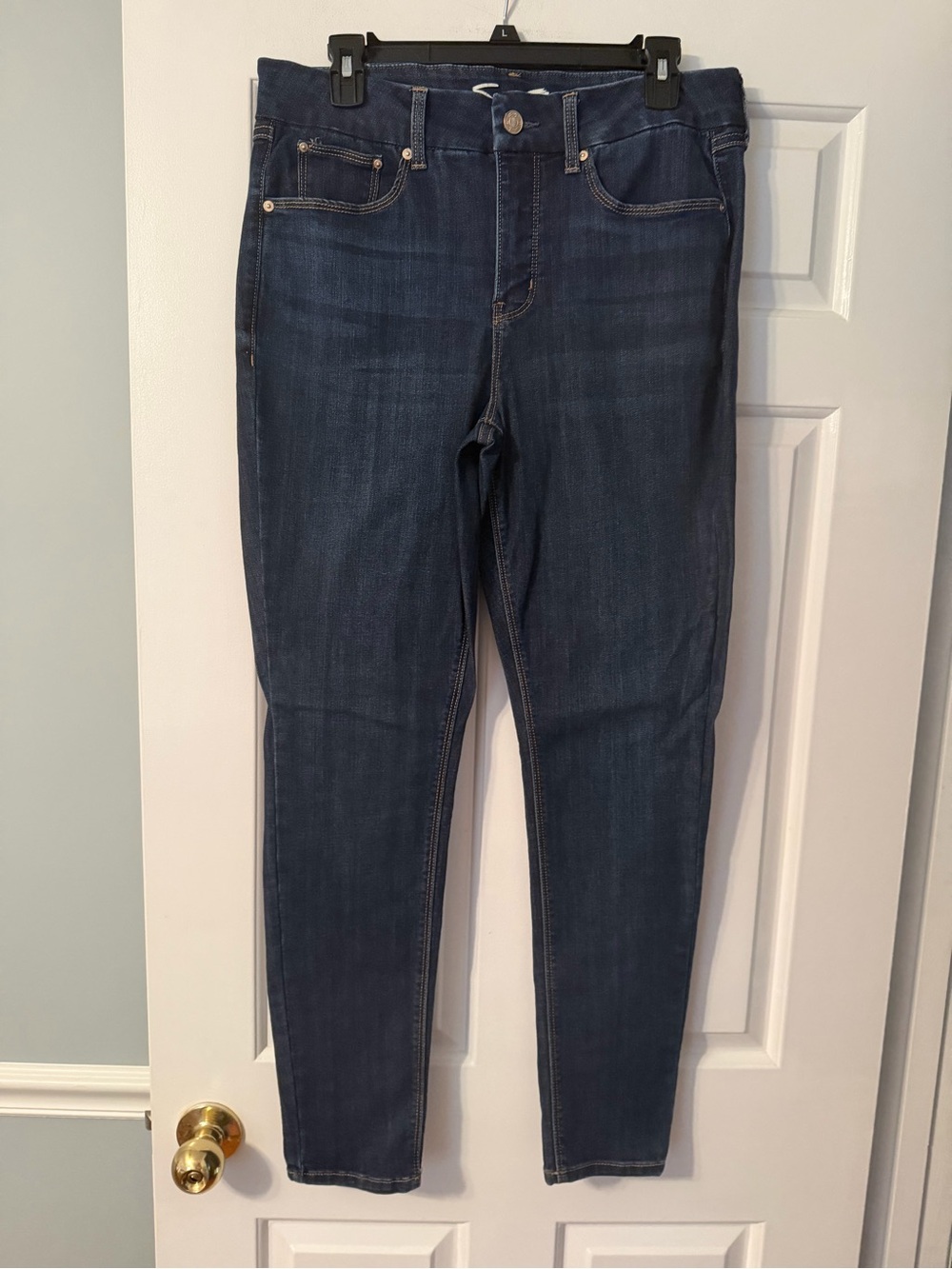 Seven7 Dark Indigo Skinny Jeans